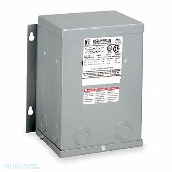 SQUARE D Transformer 10kVA 600VAC, 2CL97