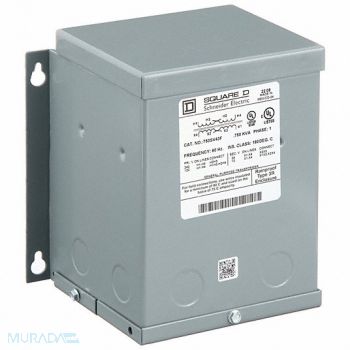 SQUARE D Transformer 120/240VAC 12/24VAC 750VA, 1H279