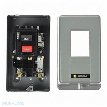SQUARE D Manual Motor Starter NEMA 18A 600VAC 2P, 1H411