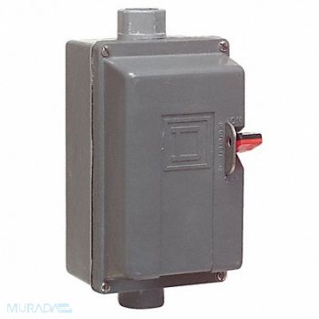 SQUARE D Manual Motor Starter NEMA 16A 600VAC 3P, 1H414
