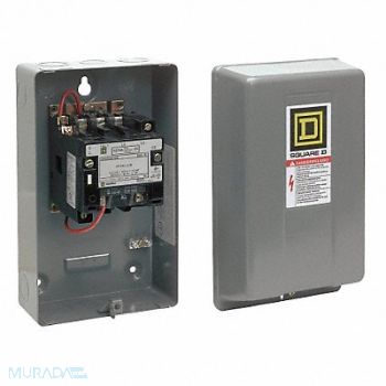 SQUARE D NEMA Magnetic Contactor 45A 120VAC NEMA2, 1H460