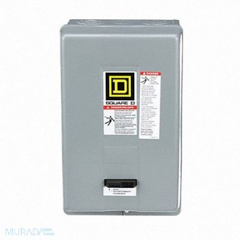 SQUARE D NEMA Magnetic Motor Starter, 5F065
