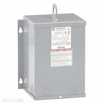 SQUARE D Transformer 3kVA 240VAC 480VAC, 1H724