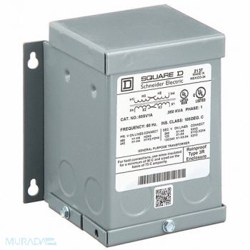 SQUARE D Transformer 50VA 240VAC 480VAC, 1H727