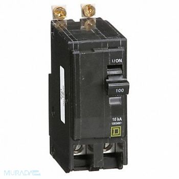 SQUARE D Circuit Breaker 100A Bolt On 120/240V 2P, 1H881