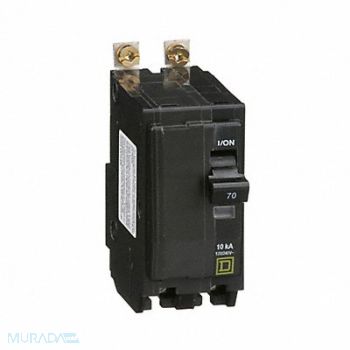 SQUARE D Circuit Breaker 70A Bolt On 120/240V 2P, 1H890