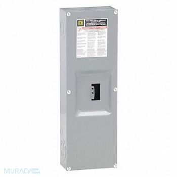 SQUARE D Circuit Breaker Enclosure Surface 200A, 1H918