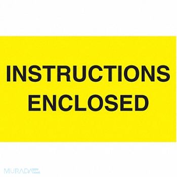 TAPECASE Instructional Label Contents PK500, 16U798