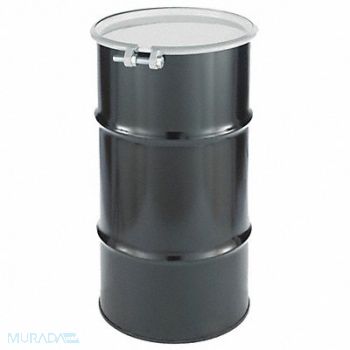 GRAINGER APPROVED Transport Drum Black 20ga 0.9mm, 1HBG8