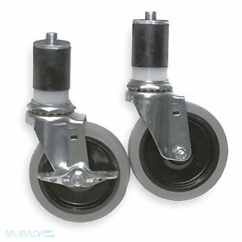 EAGLE GROUP Caster Kit for Worktables, 1HEU6