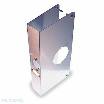 GRAINGER APPROVED Door Reinforcer SS Backset 2 3/8 In, 1HGL9