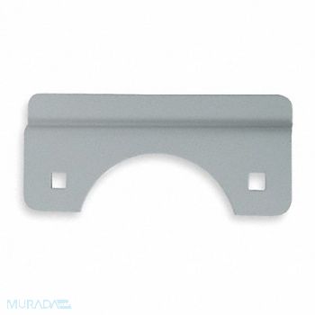 GRAINGER APPROVED Door Latch Guard Gray 6 x 3 In., 1HJL5