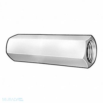 GRAINGER APPROVED CplgNt 18-8 SS M8x1.25 5/8 x11/2 1PK, 1JE13