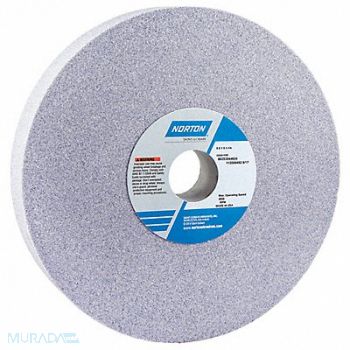 NORTON Grinding Wheel T1 8x1x1-1/4 AO 60G PK5, 1HYA7