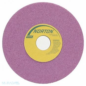 NORTON Grinding Wheel T1 7x1/2x1.25 AO 60G PK5, 1JAX4