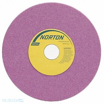 NORTON Grinding Wheel T1 8x1/2x1.25 AO 46G PK5, 1JAX9