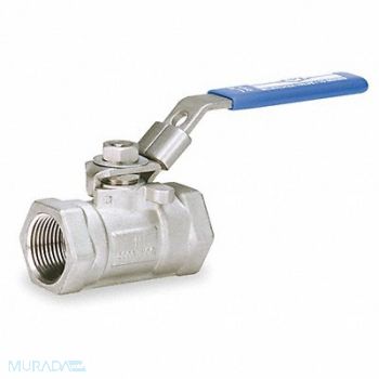 MILWAUKEE VALVE SS Fire Safe Ball Valve FNPT 2 in, 1JBW8