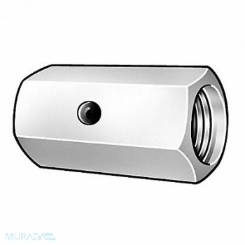 GRAINGER APPROVED CplgNt Stl Zn 1 -8 11/2 x3 2PK, 1JE95