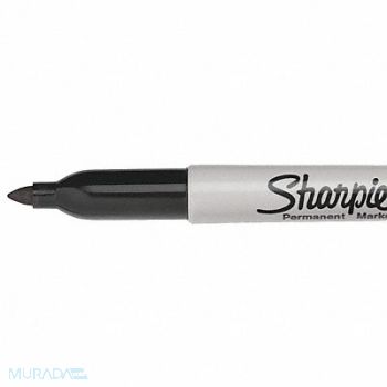 SHARPIE F8631 Permanent Marker Black Fine PK12, 1JU51
