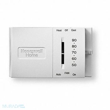 HONEYWELL HOME Low Volt NP Analog Tstat Heat/Cool, 1JUB1