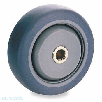 GRAINGER APPROVED Nonmark RBBR Tread Plastic Core Wheel, 1KB19