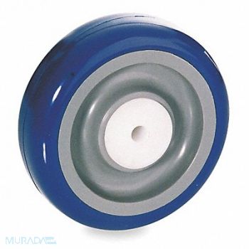 GRAINGER APPROVED PUR Tread on Plastic Core Wheel, 1KB29