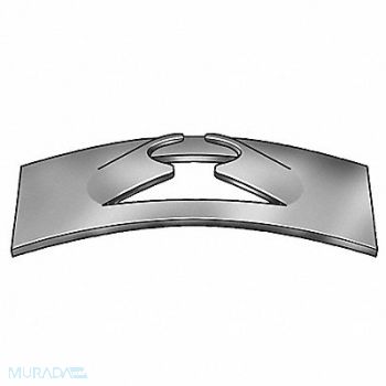 GRAINGER APPROVED Spring Nut BlkPhs #10 0.031in 100PK, 1LAT6