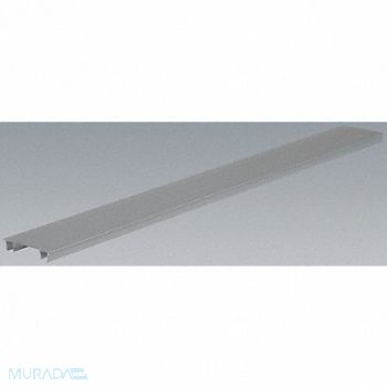 PANDUIT Wire Duct Cover Hinging Gray L 6 Ft, 1LER5