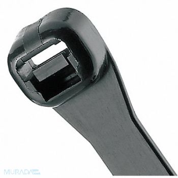 PANDUIT Cable Tie 18.6 in Black PK25, 1LEX6