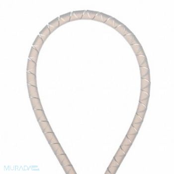 PANDUIT Spiral Wrap 0.375 in 100 ft L Natural, 1LEZ4