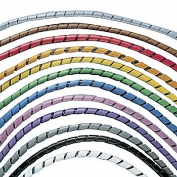 PANDUIT Spiral Wrap 0.750 in 100 ft L Natural, 1LEZ6