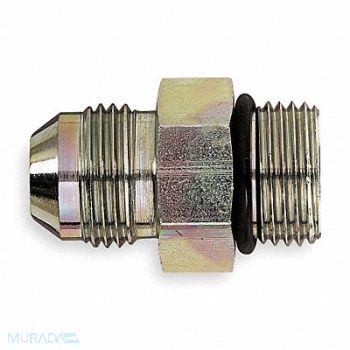 AIRWAY Male Connector 37 deg Tube x O-Ring Boss, 1LNL9