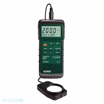 EXTECH Heavy Duty Light Meter, 1M946