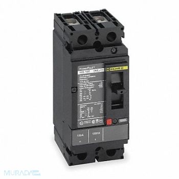 SQUARE D Circuit Breaker 60A 2P 600VAC HD, 1MAK2