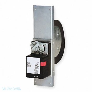 HONEYWELL Round Motorized Damper Retrofit Dia 8 In, 279C23
