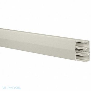 HUBBELL WIRING DEVICE-KELLEMS Raceway BaseTrak 10 ft Office White, 1MBK6