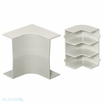 HUBBELL WIRING DEVICE-KELLEMS Internal Elbow Base and Cover White, 1MBL4