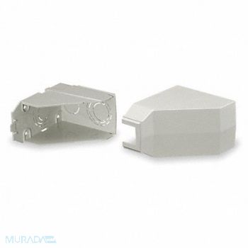 HUBBELL WIRING DEVICE-KELLEMS Ceiling Adapter White PVC Lan-Trak, 1MBP5