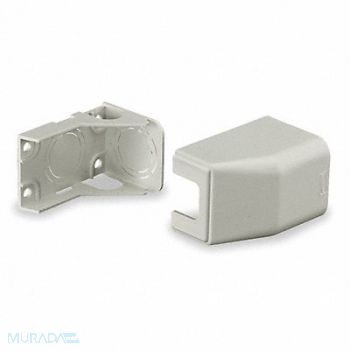 HUBBELL WIRING DEVICE-KELLEMS Ceiling Adapter White PVC Premise-Trak, 1MBT7