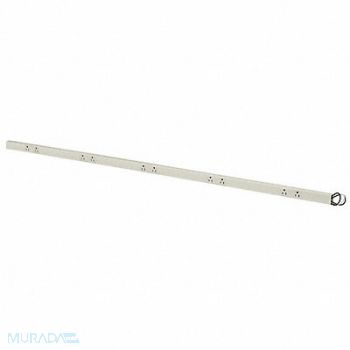 HUBBELL WIRING DEVICE-KELLEMS Prewired Raceway 8 Outlets PVC, 1MBU6