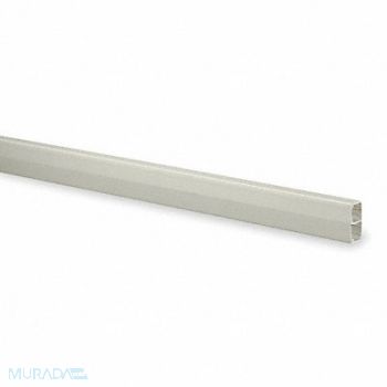 HUBBELL WIRING DEVICE-KELLEMS Raceway WallTrak 7 ft Office White, 1MBW4