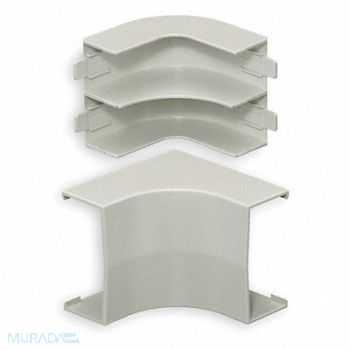 HUBBELL WIRING DEVICE-KELLEMS Internal Elbow Base and Cover White, 1MBW9