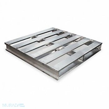 GRAINGER APPROVED Aluminum Pallet 48L X 48-1/4 W X 6 In H, 1MCU2