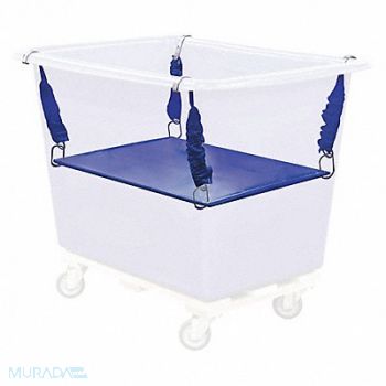 ROYAL BASKET TRUCKS Poly Spring Lift Kit 20 Bu Blue, 1MDR9