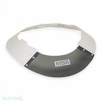 MSA Visor Polycarbonate Gray/White, 1MDV7