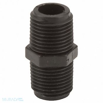 GRAINGER APPROVED Hex Nipple 1/2 in Schedule 80 MNPT, 1MJZ4