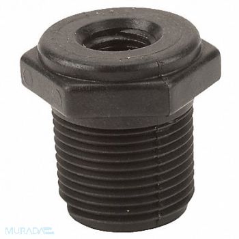 GRAINGER APPROVED Reducing Bushing 3/4 x 1/4 in Black NPT, 1MKB3