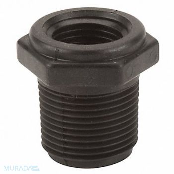 GRAINGER APPROVED Reducing Bushing 3/4 x 1/2 in Black NPT, 1MKB5