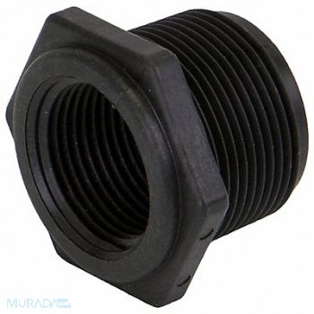 GRAINGER APPROVED Reducing Bushing 1 1/4 x 1 in Black NPT, 1MKC1