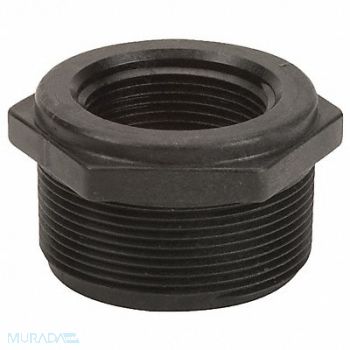GRAINGER APPROVED Reducing Bushing 2 x 1 1/4 in Black NPT, 1MKC7